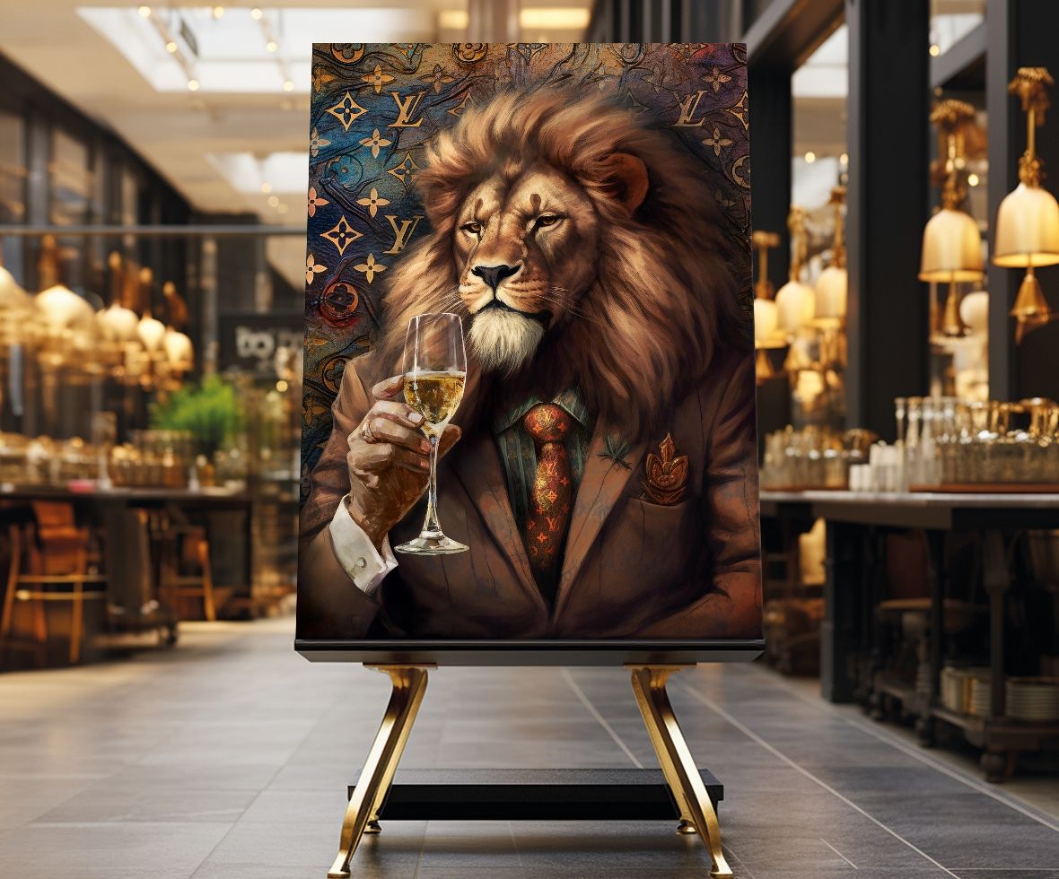 Fresque murale Artmazing  Sir Lion