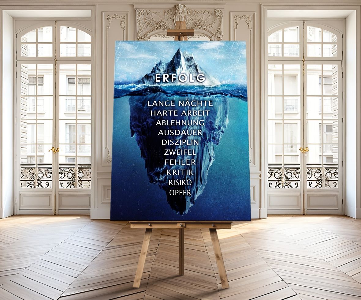 Artmazing Wandbild Der Eisberg