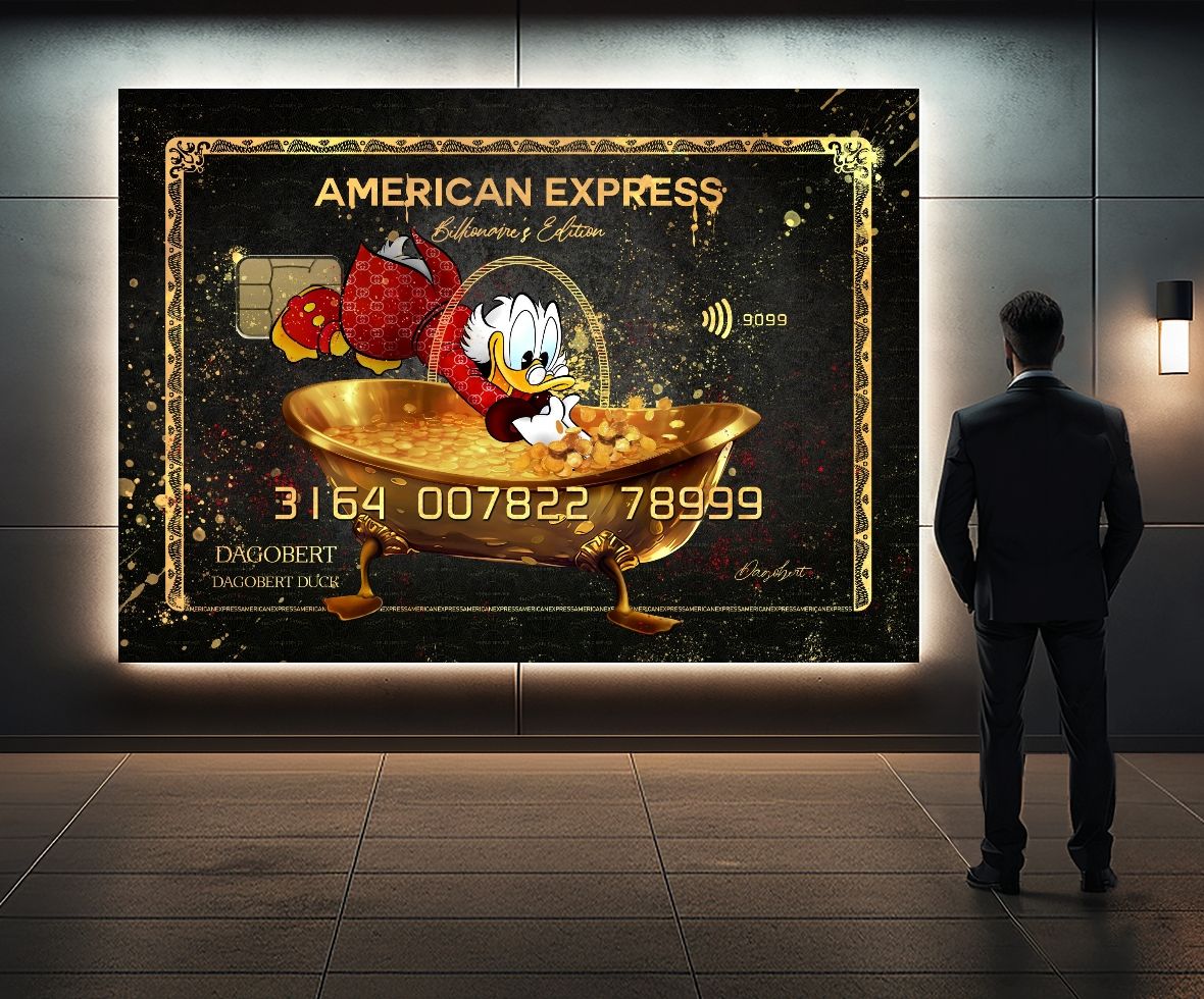 Artmazing Wandbild  Entenhausener Amex