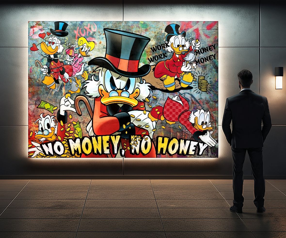 Fresque murale Artmazing  No Money, No Honey