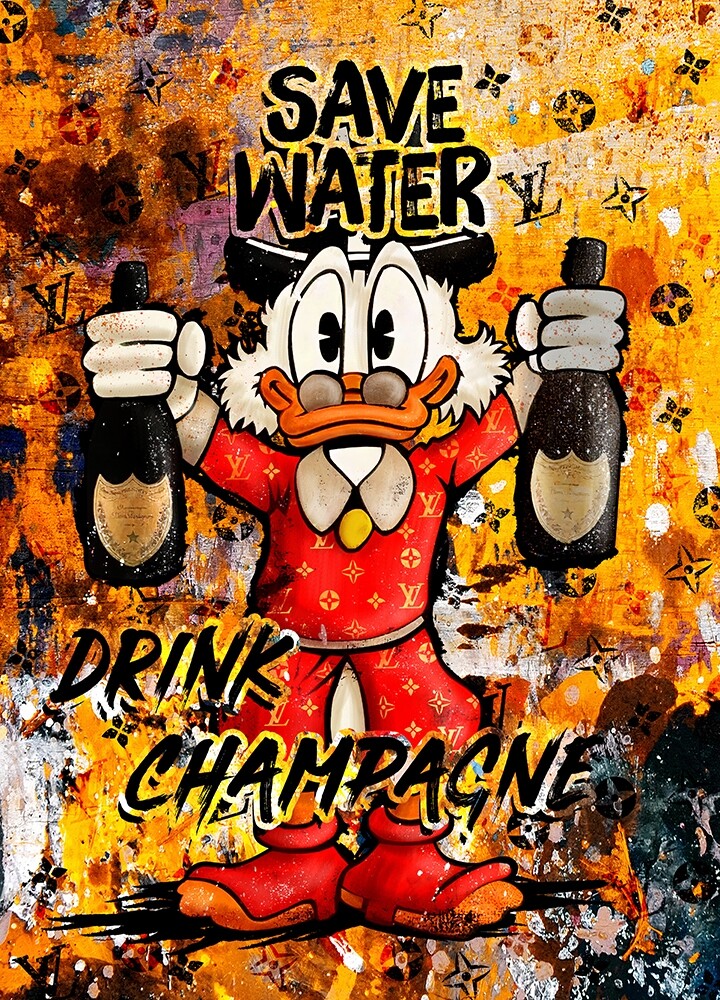 Bestseller "Save Water, Drink Champagne"