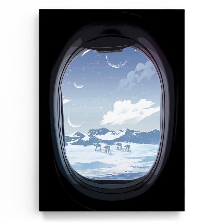 Artmazing Leinwandbild Hoth Landing