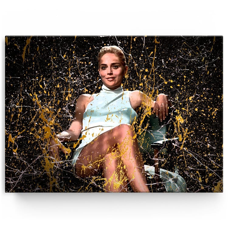 Artmazing Leinwandbild Golden Instinct