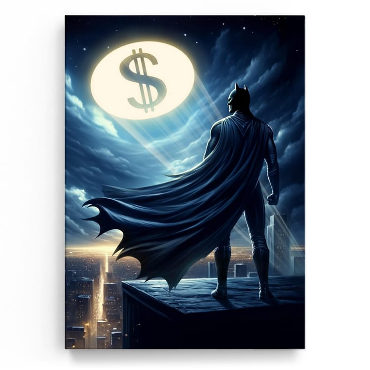 Artmazing Leinwandbild Money Calls