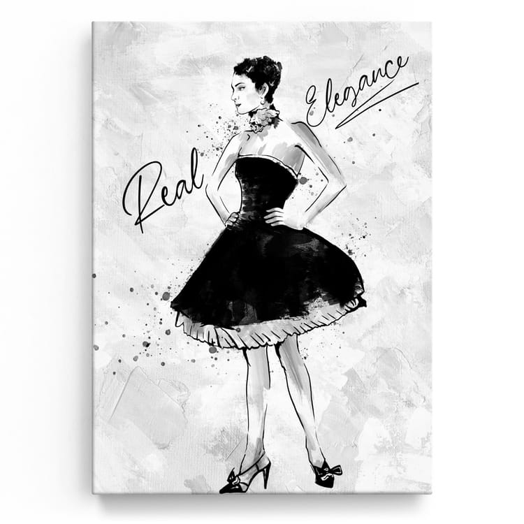 Artmazing Leinwandbild Real Elegance