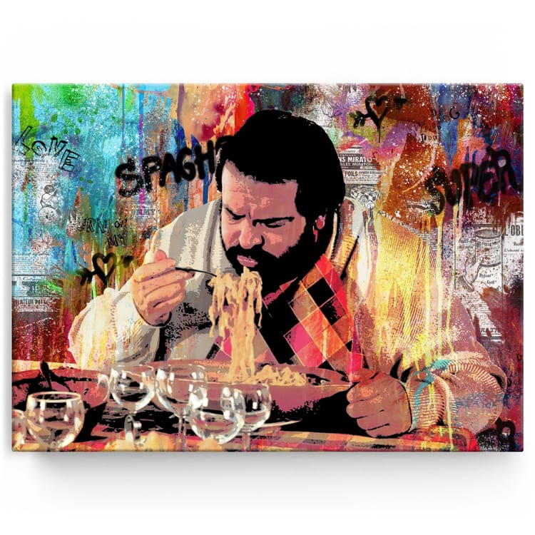 Artmazing Leinwandbild Spencer Spaghetti