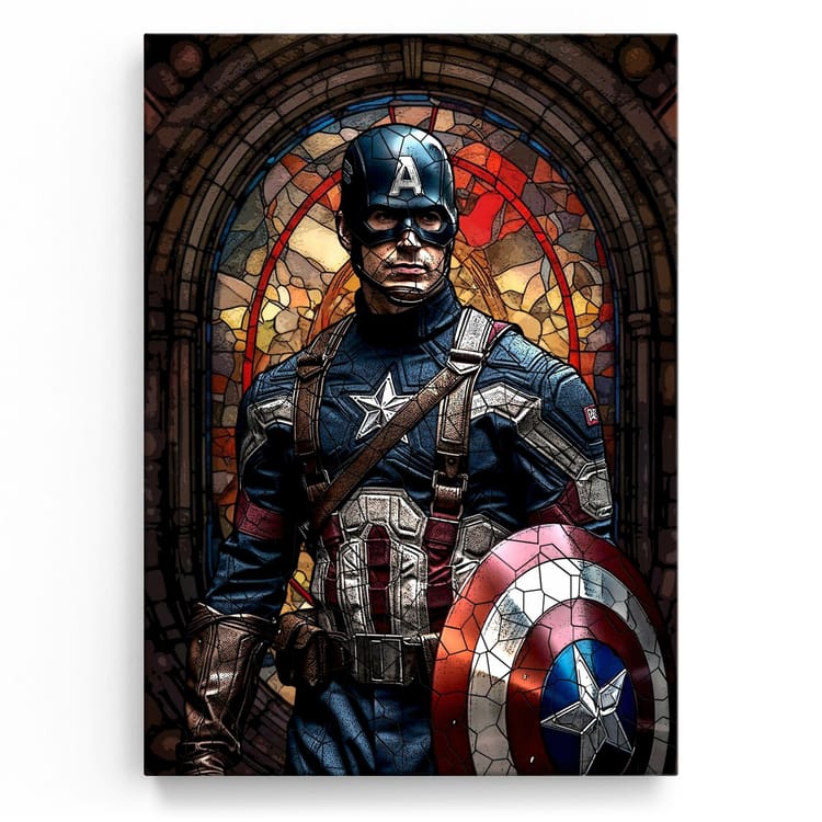 Artmazing Leinwandbild The Shield