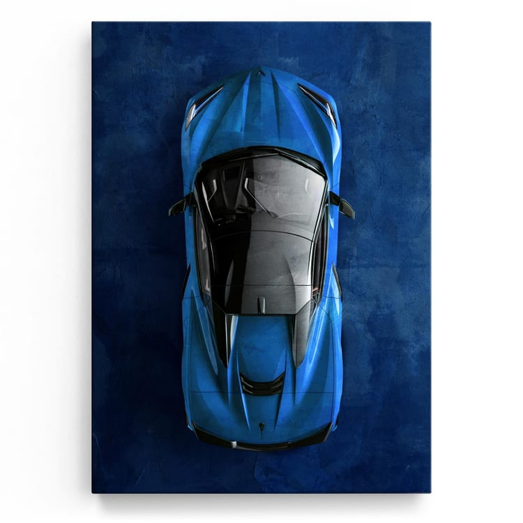 Artmazing Leinwandbild Corvette