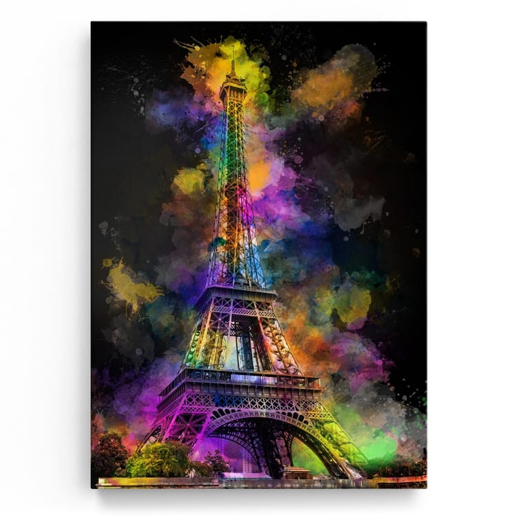 Artmazing Leinwandbild Rainbow Rendezvous