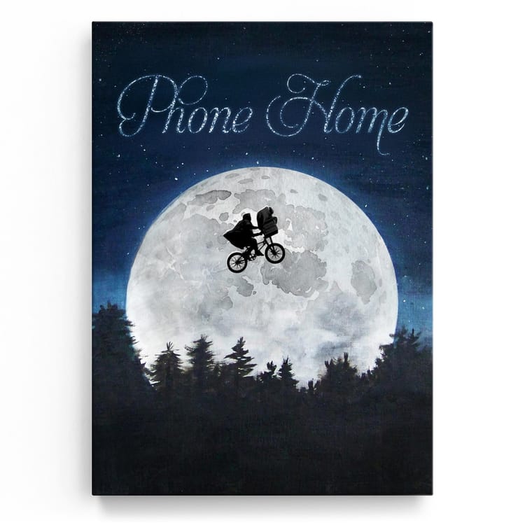 Artmazing Leinwandbild Phone Home