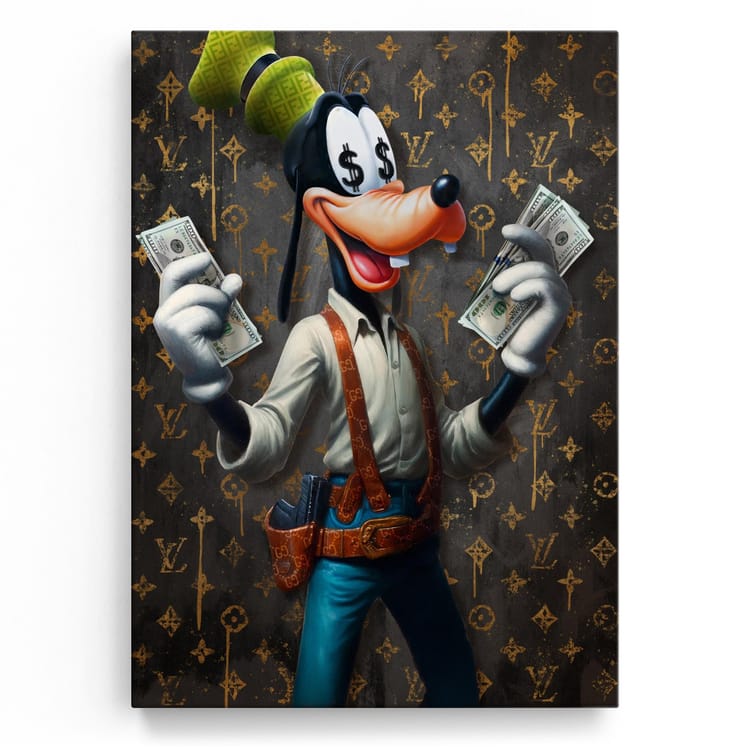 Artmazing Leinwandbild Goofypreneur