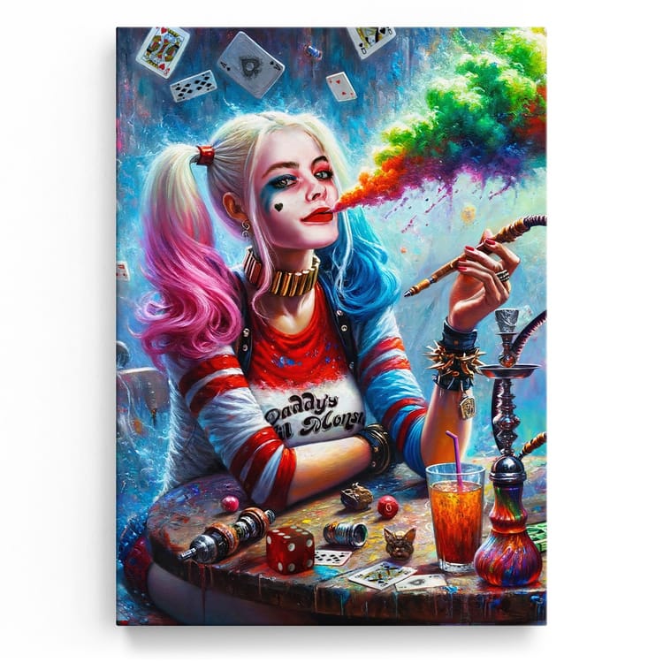 Artmazing Leinwandbild Hookah Quinn