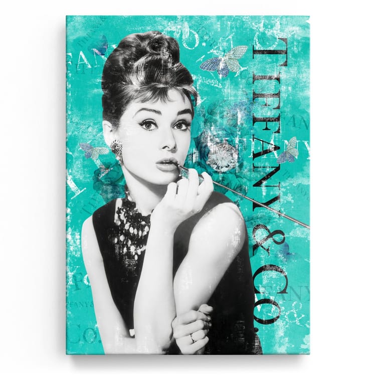 Artmazing Leinwandbild Breakfast at Tiffanys