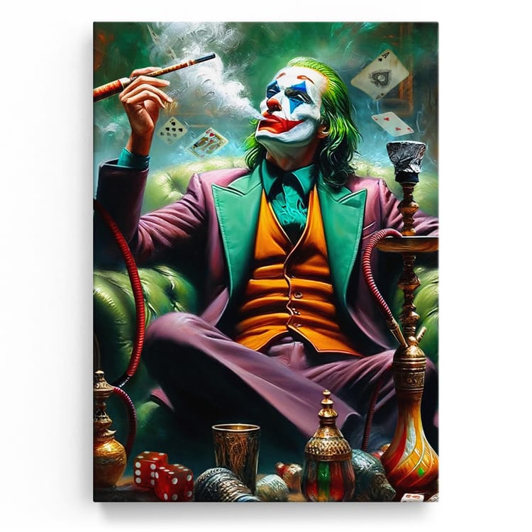 Artmazing Leinwandbild Smoker