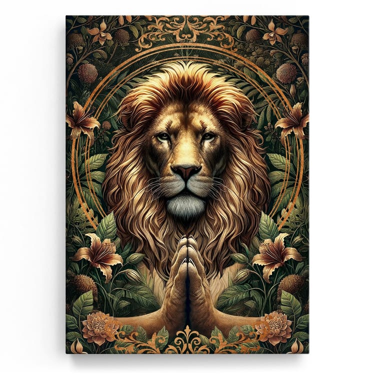 Artmazing Leinwandbild The Lions Prayer