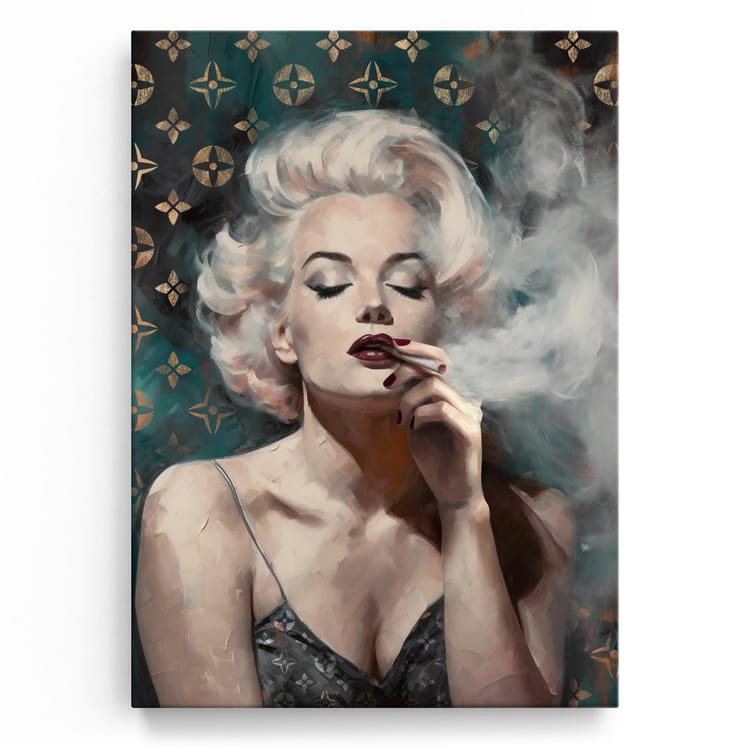 Artmazing Leinwandbild High on Marilyn