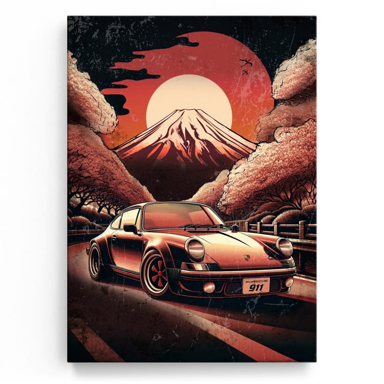 Artmazing Leinwandbild Horsepower Haiku