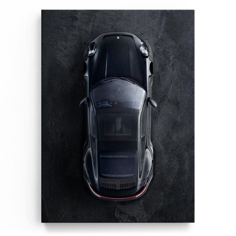 Artmazing Leinwandbild GT3 Black