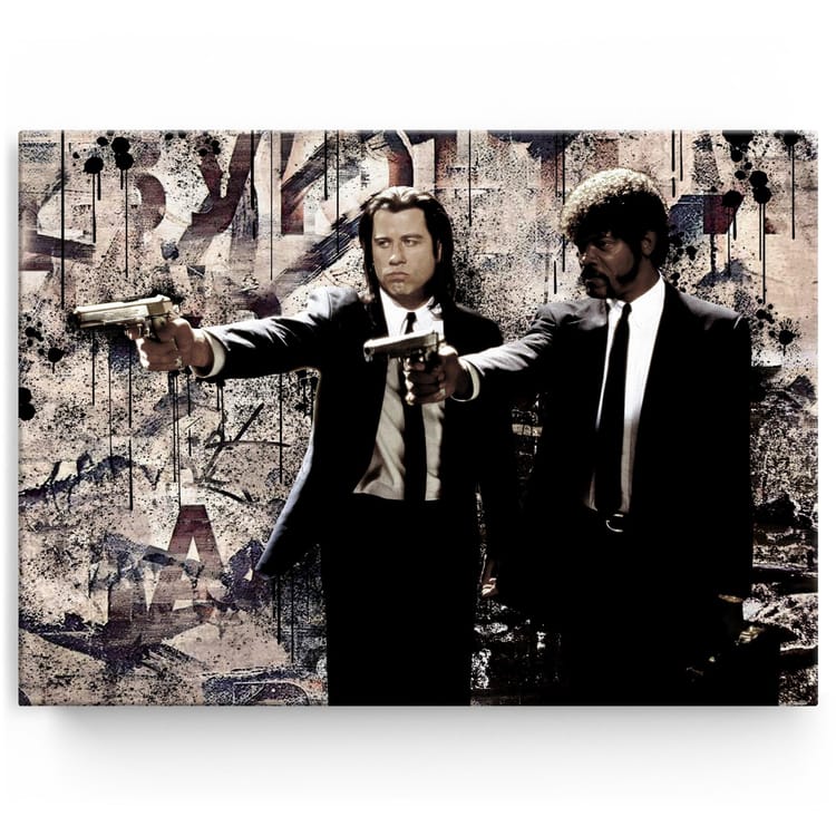 Artmazing Leinwandbild Vincent And Jules