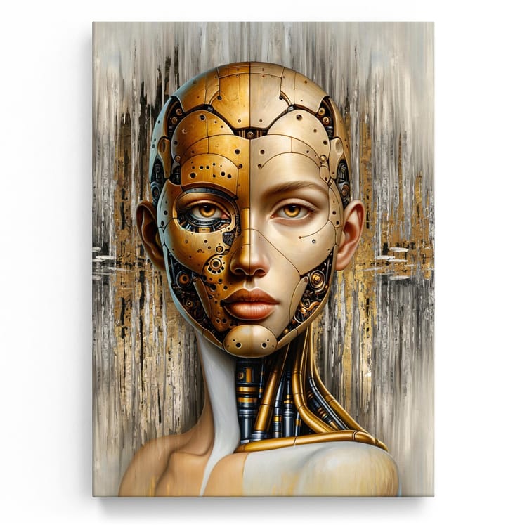 Artmazing Leinwandbild Bionic Beauty