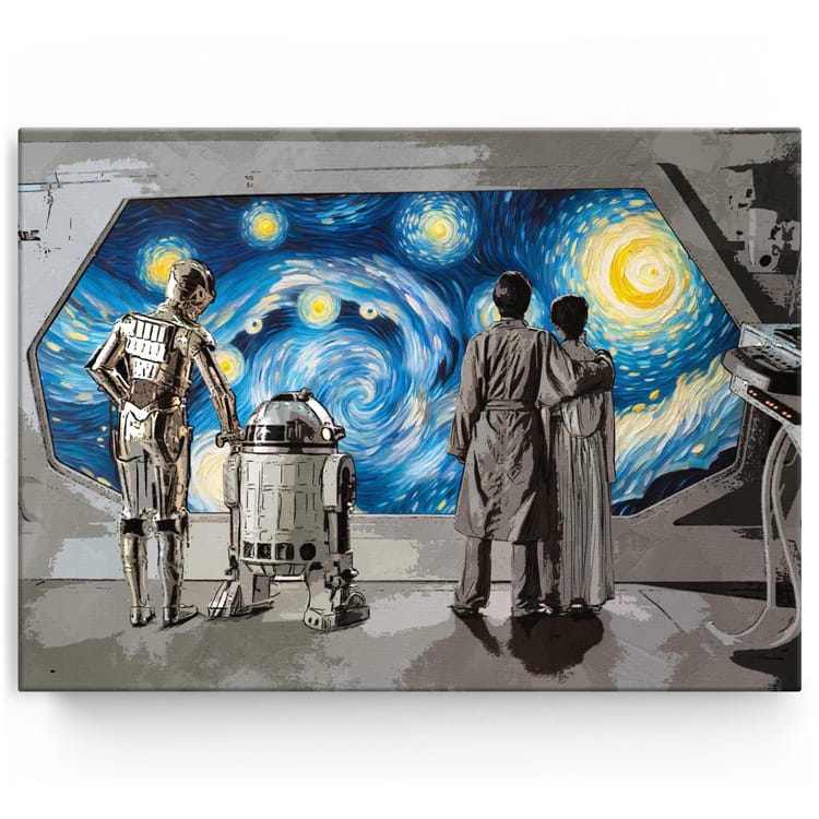 Artmazing Leinwandbild Impressionism Strikes Back