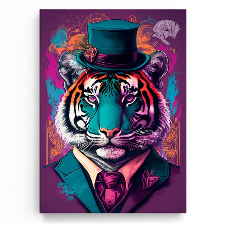 Artmazing Leinwandbild Magic of the Tiger