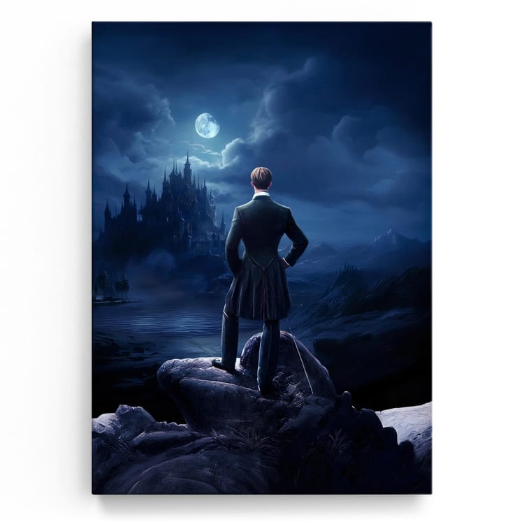 Artmazing Leinwandbild The Wanderer In Hogwarts