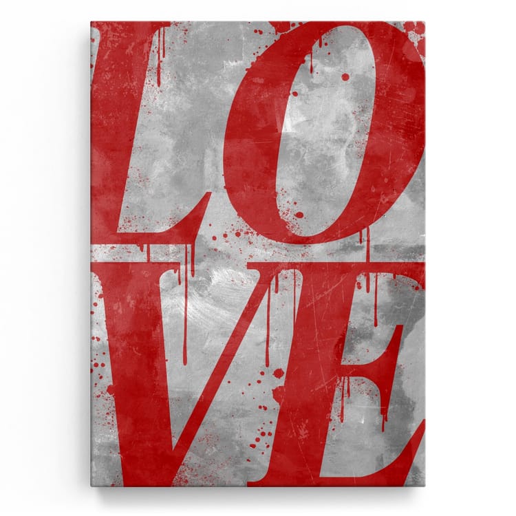 Artmazing Leinwandbild Love