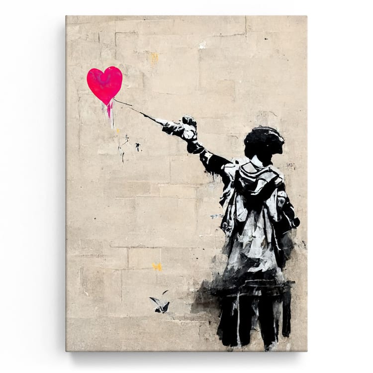 Artmazing Leinwandbild Aim For Love