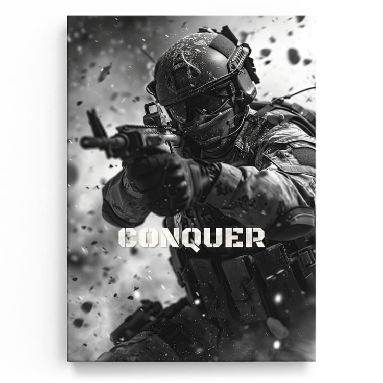 Artmazing Leinwandbild Conquer