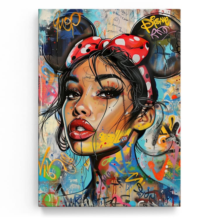 Artmazing Leinwandbild Mickeys Precious