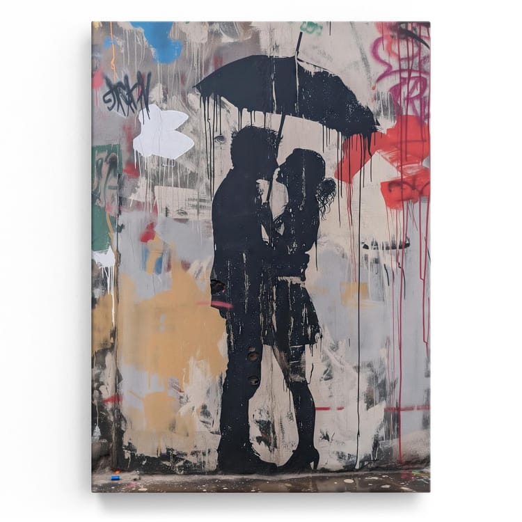 Artmazing Leinwandbild Lovers