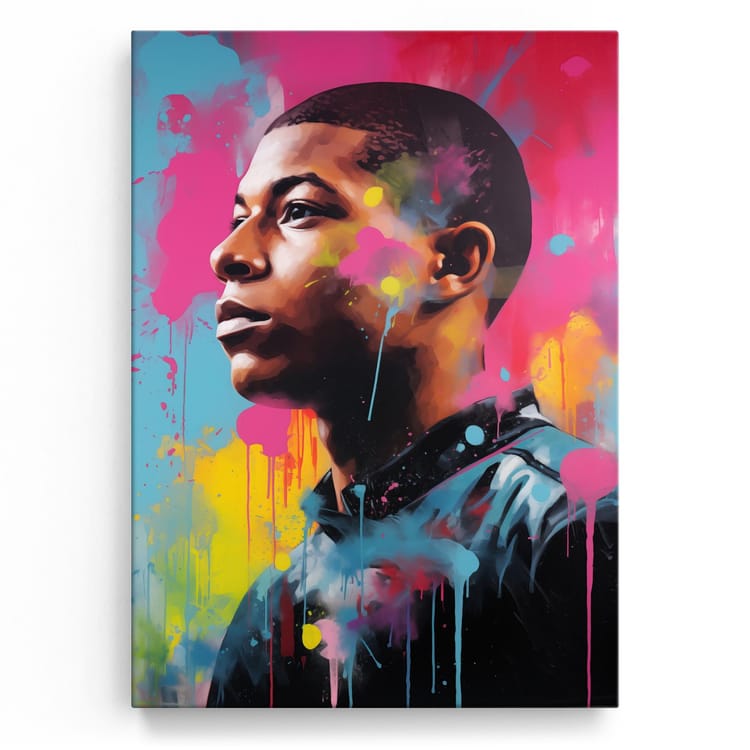 Artmazing Leinwandbild PSG Legend