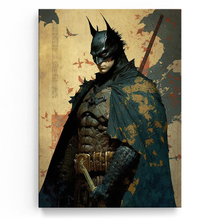 Artmazing Leinwandbild The Dark Samurai