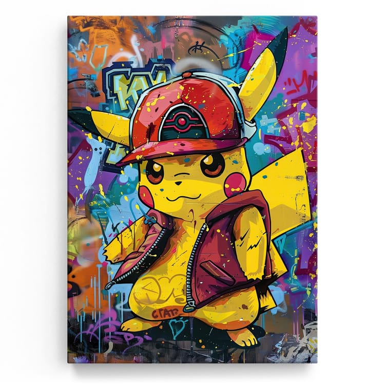 Artmazing Leinwandbild Street Pika