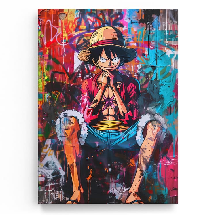 Artmazing Leinwandbild Ruffy Graffiti