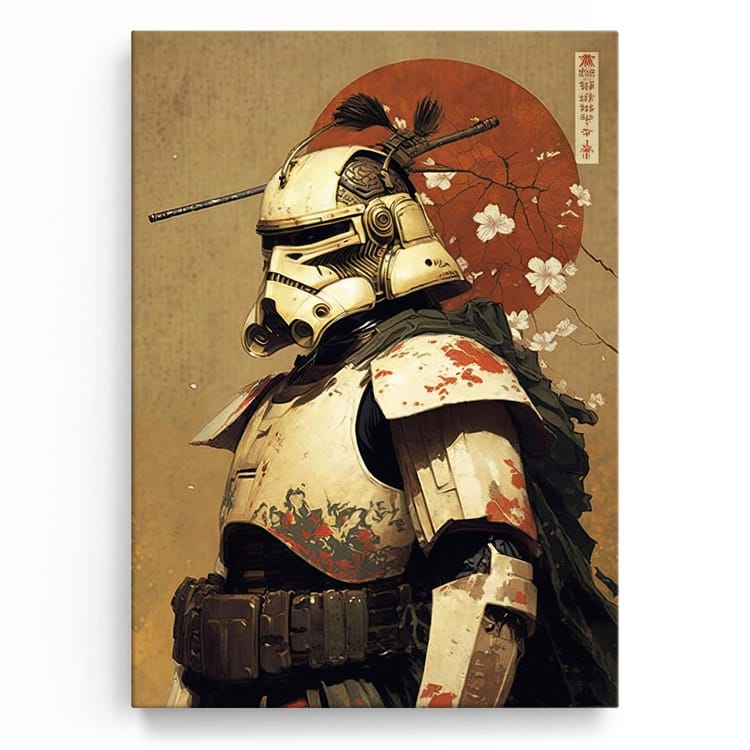 Artmazing Leinwandbild Trooper Samurai