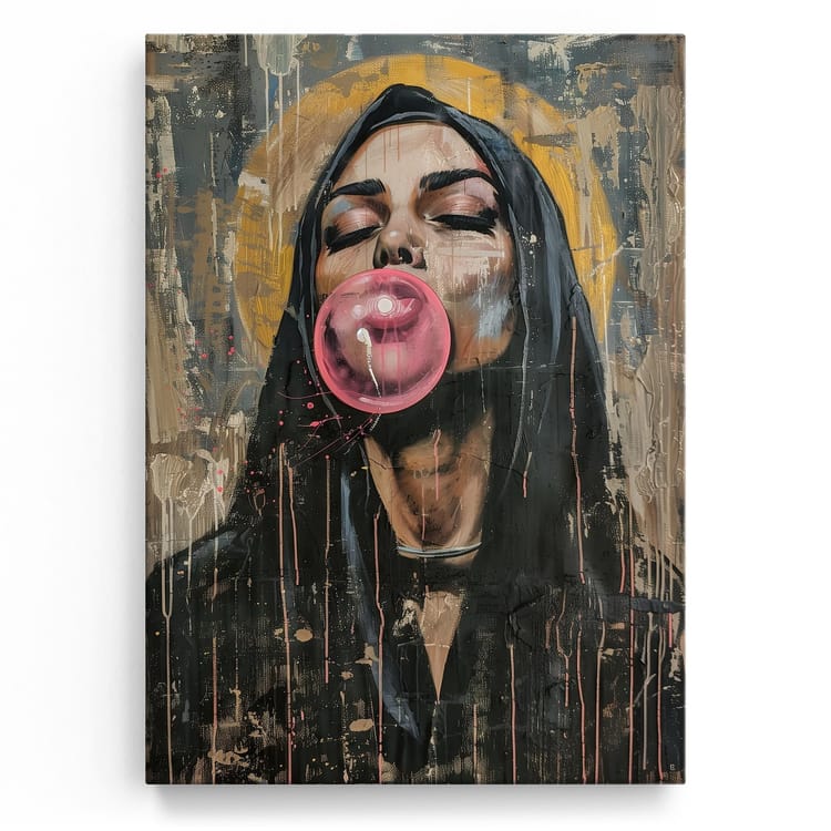 Artmazing Leinwandbild Unholy Maria