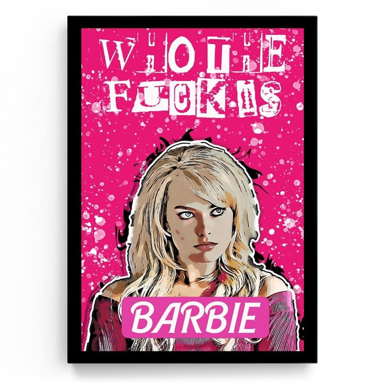 Artmazing Leinwandbild WTF Is Barbie