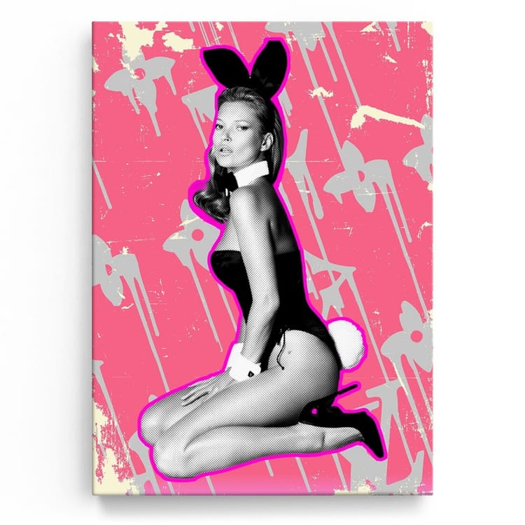 Artmazing Leinwandbild Bunny Moss