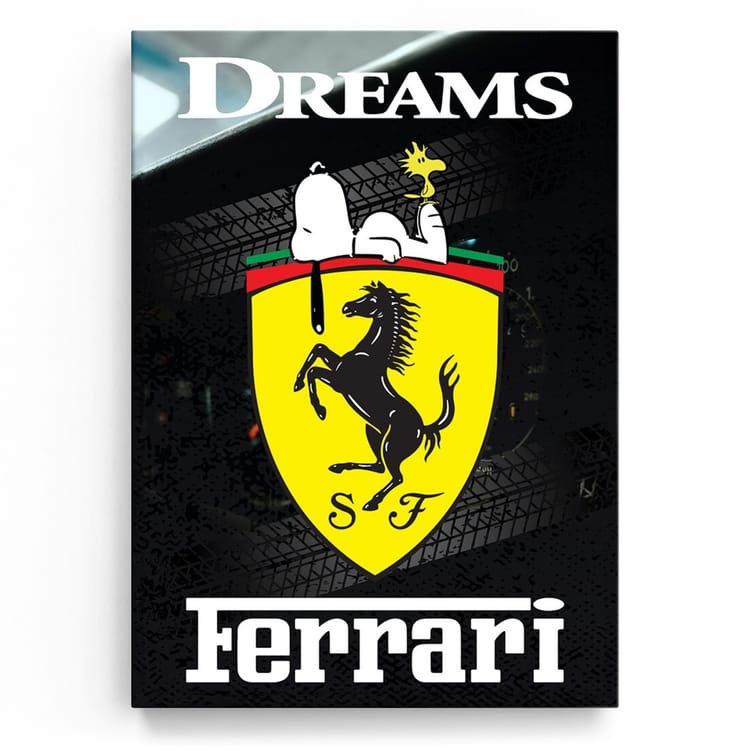 Artmazing Leinwandbild Horsepower Dreams