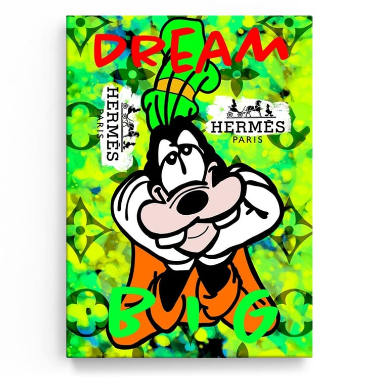 Artmazing Leinwandbild Goofys Dreams