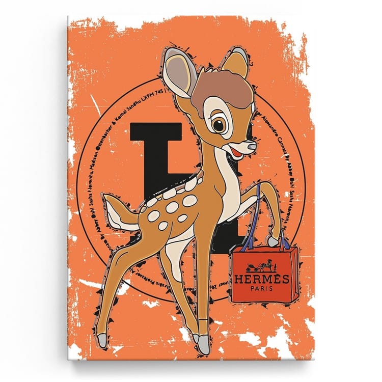 Artmazing Leinwandbild Bambi x H
