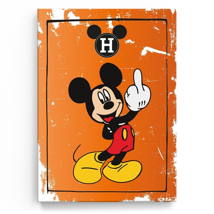 Artmazing Leinwandbild Mickey x H