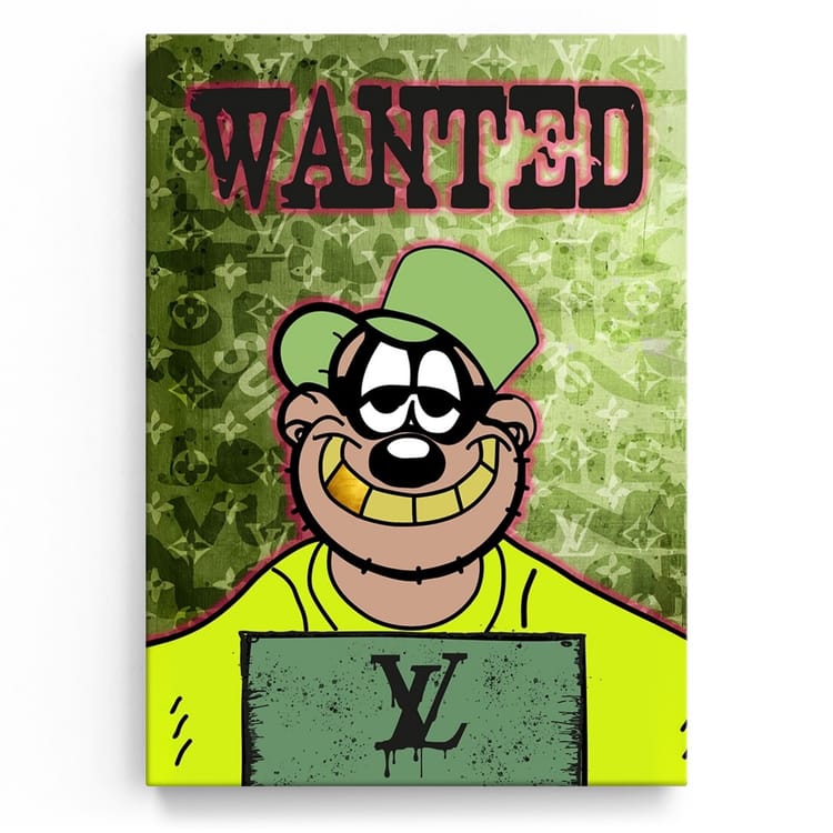 Artmazing Leinwandbild Wanted Beagle Boy