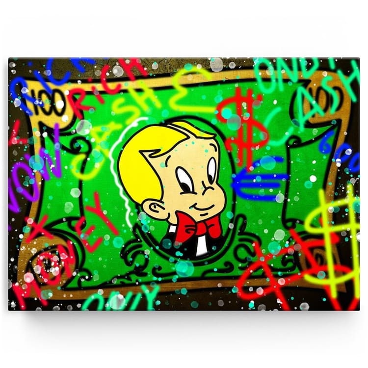 Artmazing Leinwandbild Richies Bill