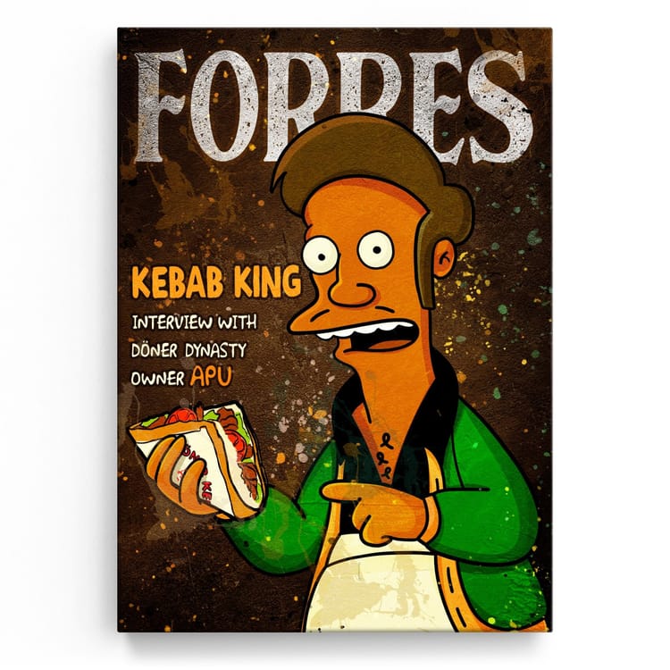 Artmazing Leinwandbild Kebap King Pin