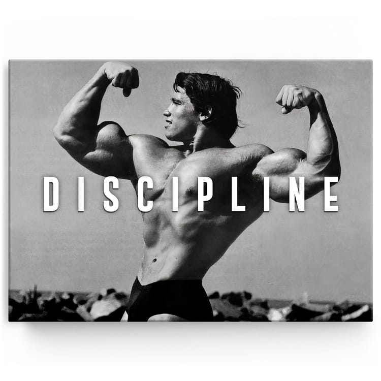Artmazing Leinwandbild Discipline