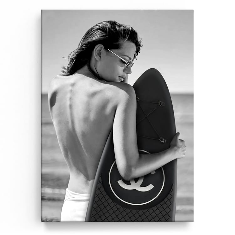 Artmazing Leinwandbild Surf Chanel