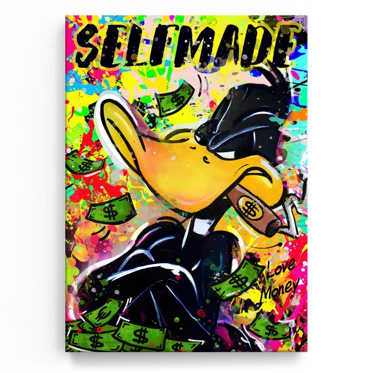 Artmazing Leinwandbild Selfmade
